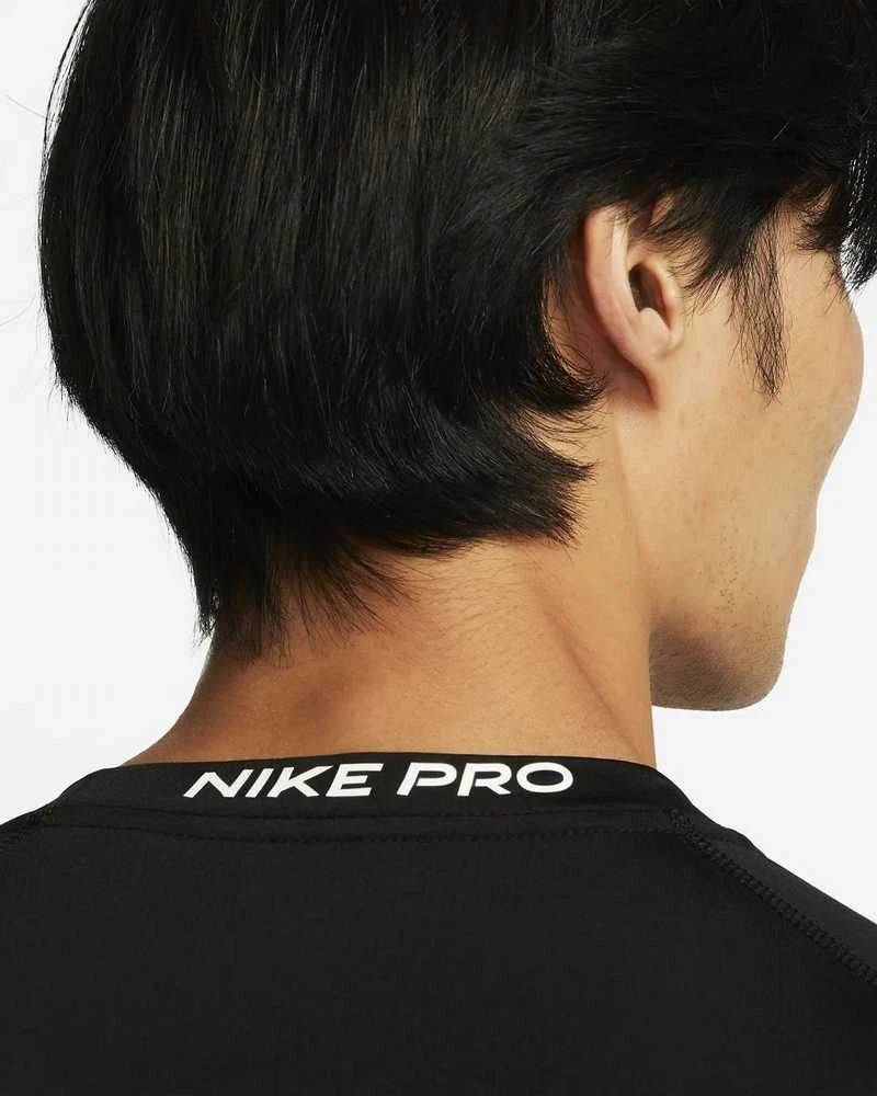 Nike Marškinėliai Vyrams M Np Df Tight Top Ls Juodas FB7919 010