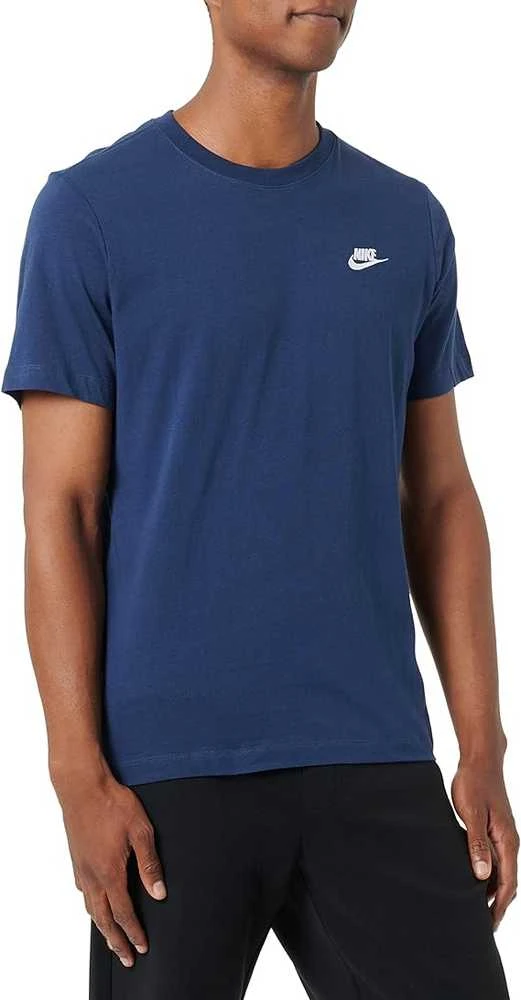 Nike Marškinėliai Vyrams M Nsw Club Tee Navy AR4997 410
