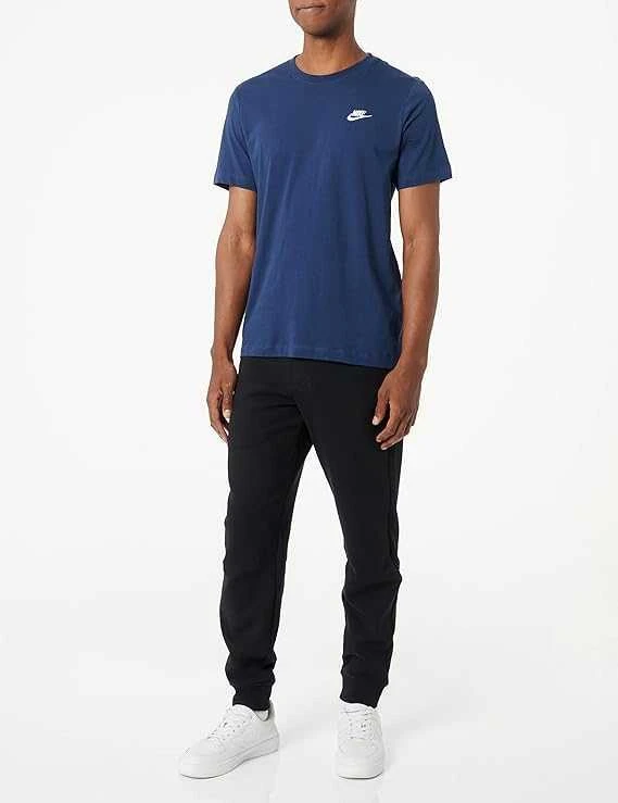 Nike Marškinėliai Vyrams M Nsw Club Tee Navy AR4997 410