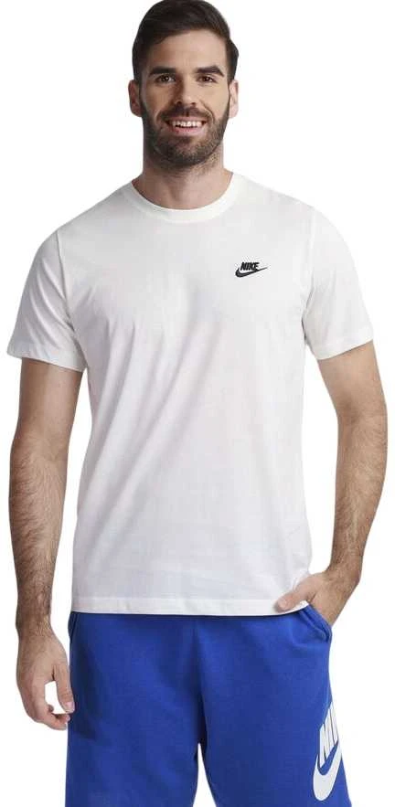Nike Marškinėliai Vyrams M Nsw Club Tee Baltas AR4997 133
