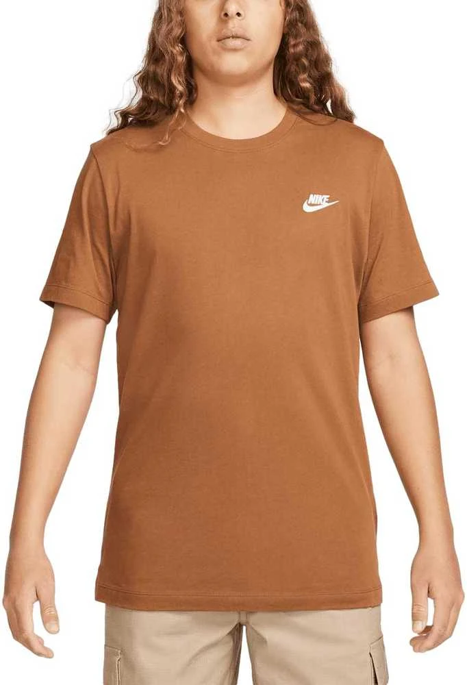 Nike Marškinėliai Vyrams M Nsw Club Tee Brown AR4997 281