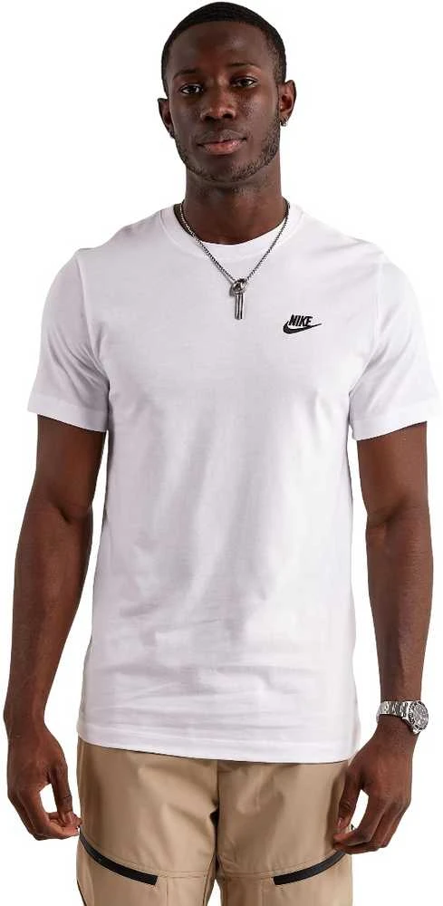 Nike Marškinėliai Vyrams M Nsw Club Tee Baltas AR4997 101