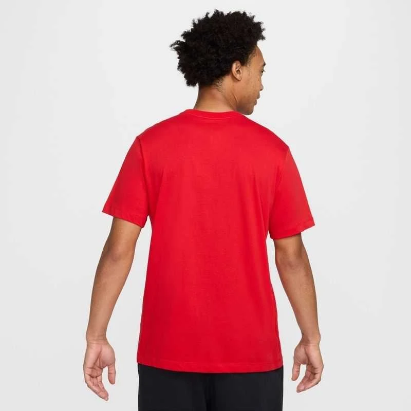Nike Marškinėliai Vyrams M Nsw Tee 12Mo Swoosh Raudona HQ8092 657