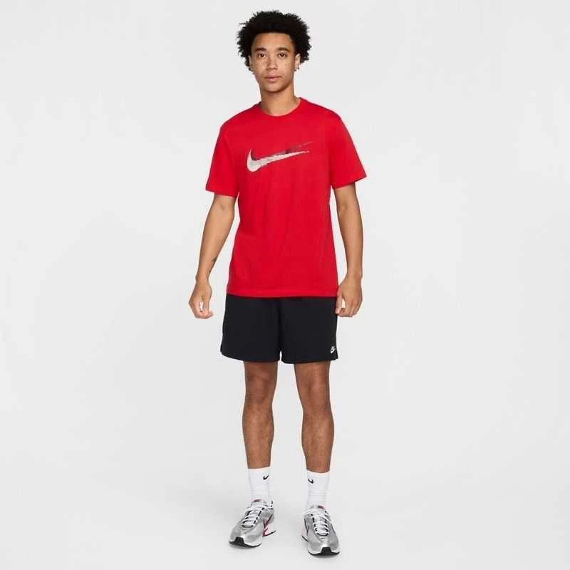 Nike Marškinėliai Vyrams M Nsw Tee 12Mo Swoosh Raudona HQ8092 657