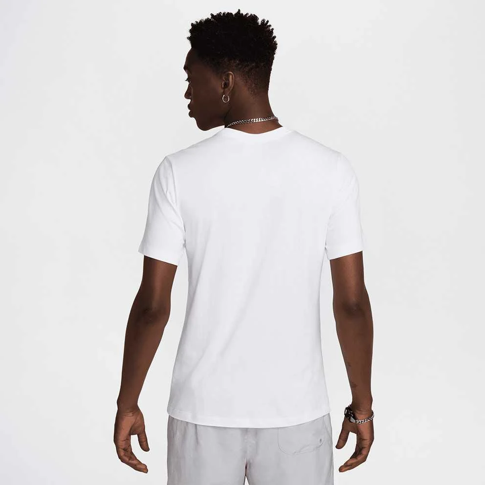 Nike Marškinėliai Vyrams M Nsw Tee 12Mo Swoosh Baltas HQ8092 100