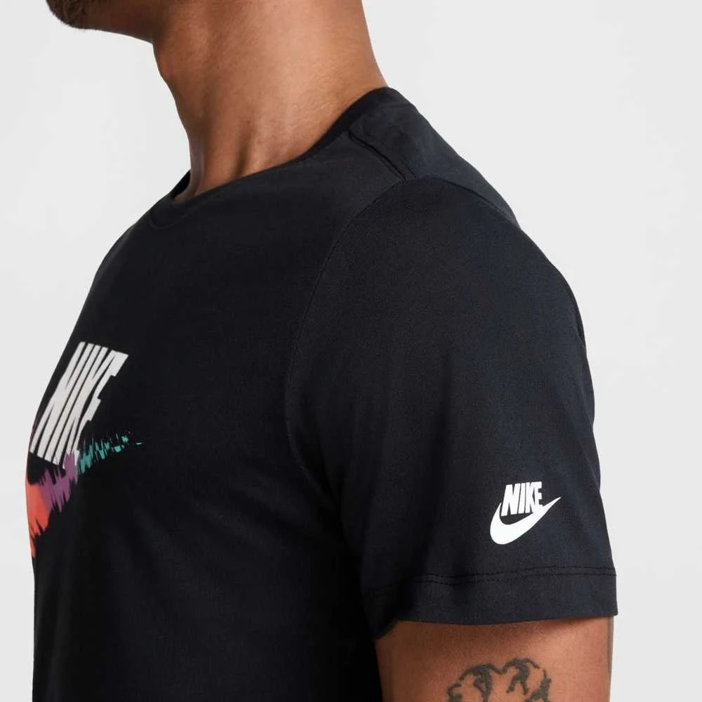 Nike Marškinėliai Vyrams M Nsw Tee 6Mo Ftra Juodas HJ0568 010