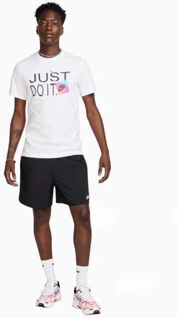 Nike Marškinėliai Vyrams M Nsw Tee 6Mo Jdi Sp25 Baltas HJ0563 100