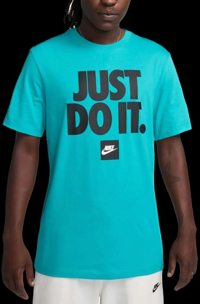 Nike Marškinėliai Vyrams M Nsw Tee Fran Jdi Verbiage Mint DZ2989 345