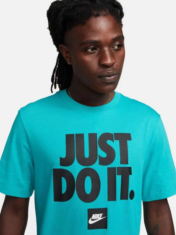 Nike Marškinėliai Vyrams M Nsw Tee Fran Jdi Verbiage Mint DZ2989 345