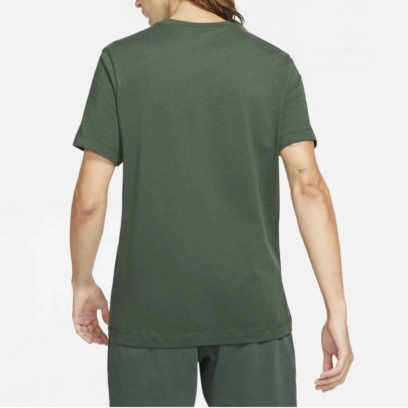 Nike Marškinėliai Vyrams M NSW Tee Swoosh/block Žalias