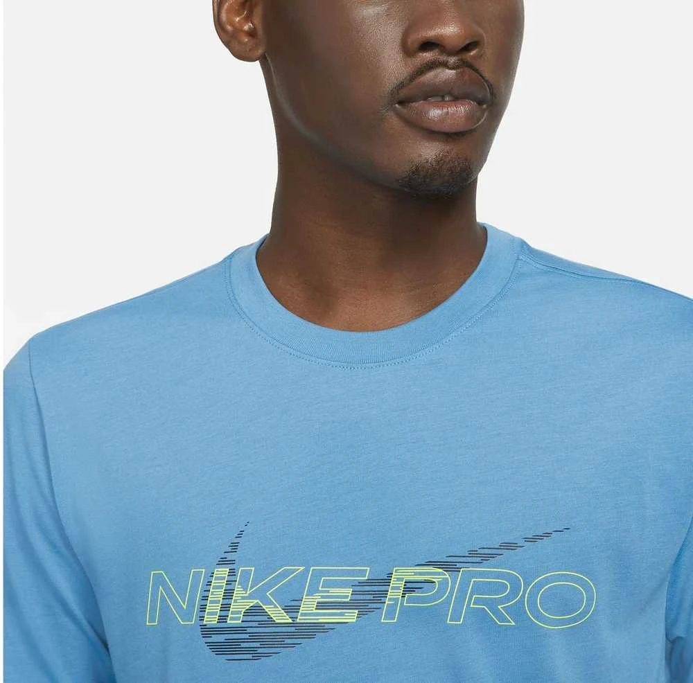 Nike Marškinėliai Vyrams Nk Df Tee Db Nk Pro Mėlyna