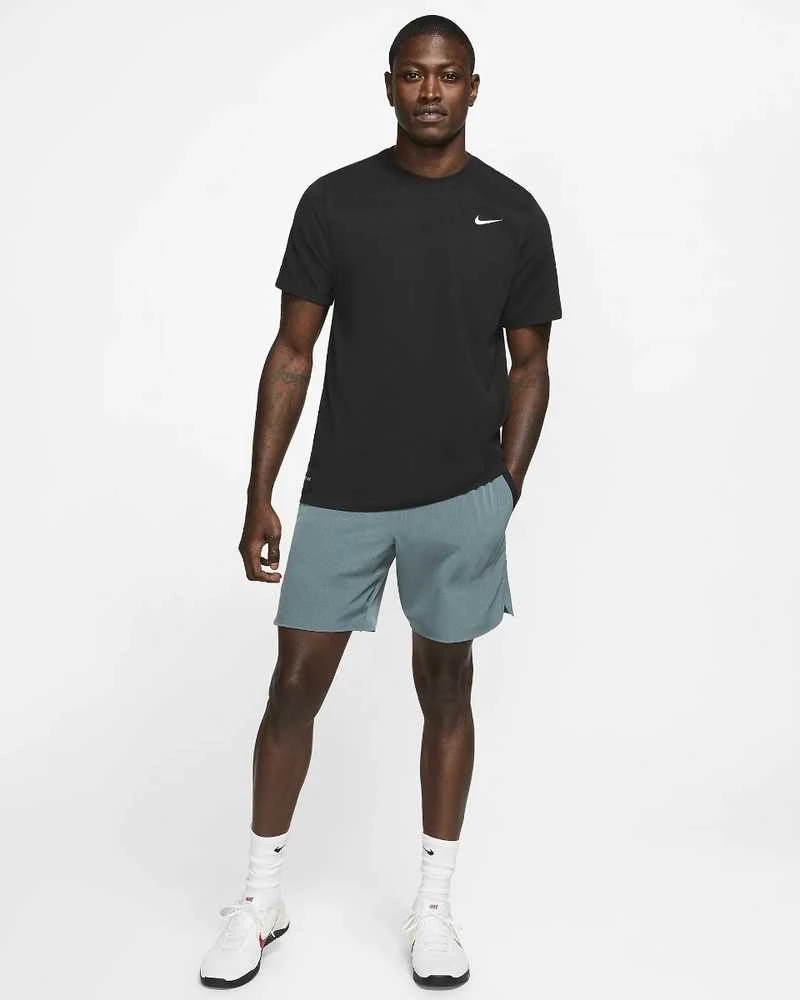 Nike Marškinėliai Vyrams Nk Df Tee Dfc Crew Solid Juodas AR6029 010