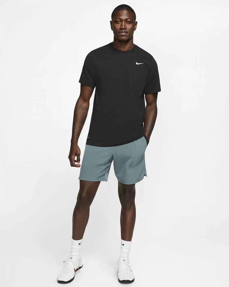 Nike Marškinėliai Vyrams Nk Df Tee Dfc Crew Solid Juodas AR6029 010