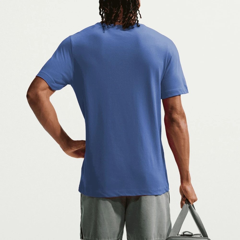 Nike Marškinėliai Vyrams Nk Df Tee Dfc Crew Solid Mėlyna AR6029 459