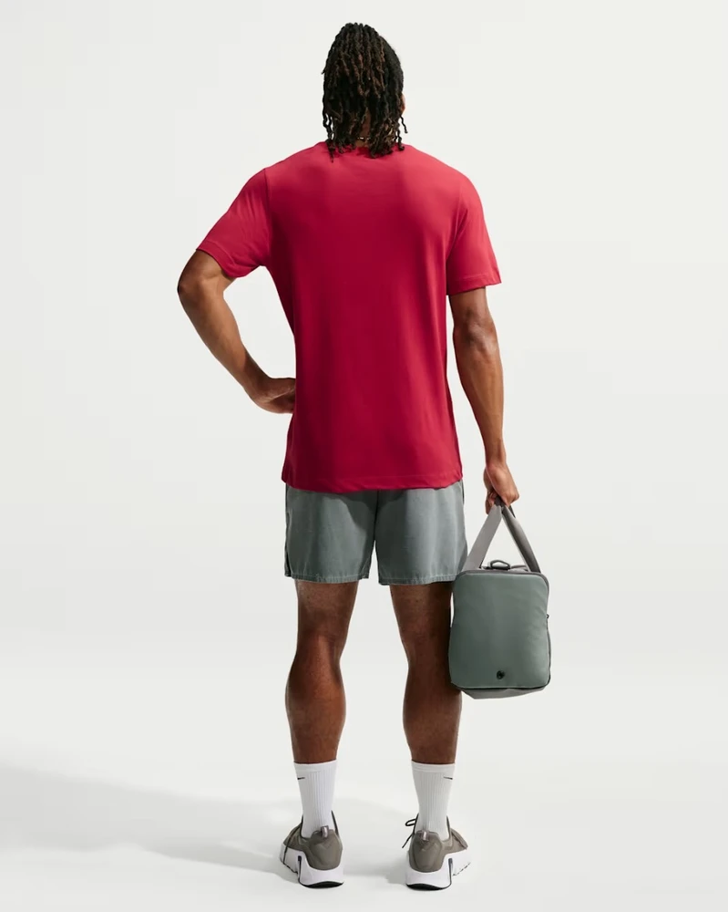 Nike Marškinėliai Vyrams Nk Df Tee Dfc Crew Solid Raudona AR6029 608
