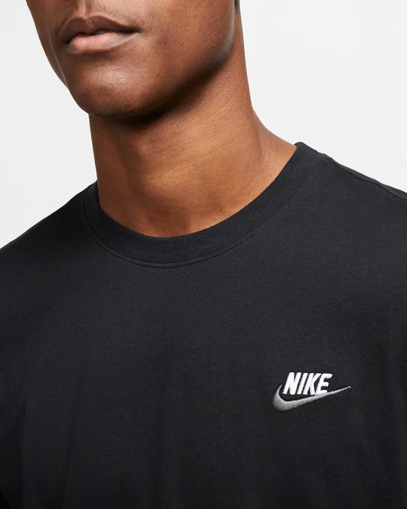 Nike Marškinėliai Vyrams Nsw Club Tee Juodas AR4997 014