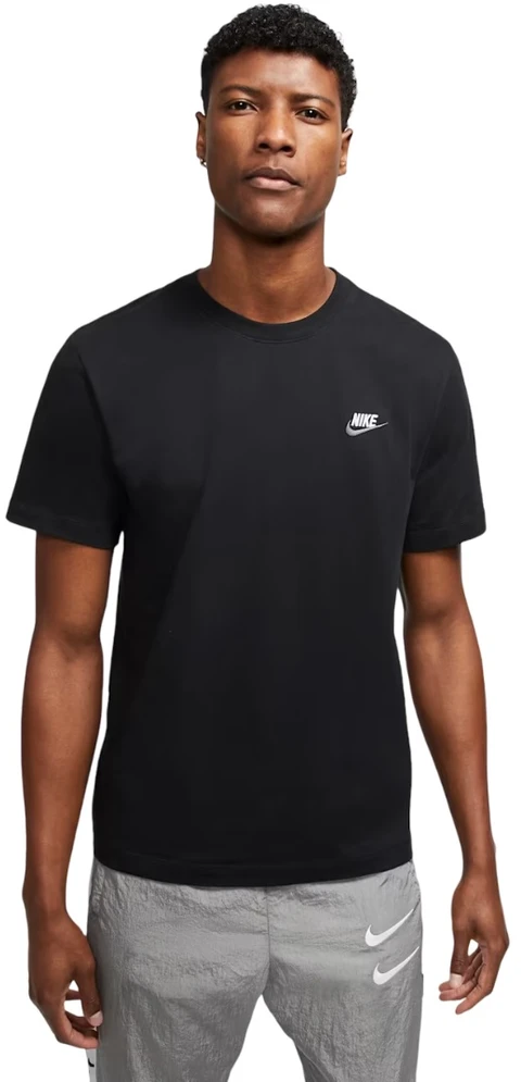 Nike Marškinėliai Vyrams Nsw Club Tee Juodas AR4997 014