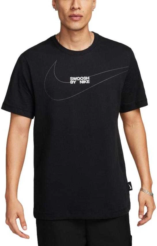 Nike Marškinėliai Vyrams Nsw Tee 6Mo Swoosh Juodas FQ3785 010
