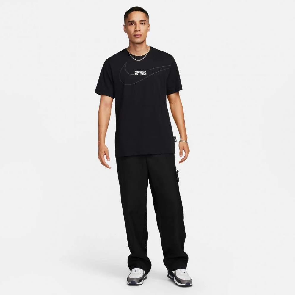 Nike Marškinėliai Vyrams Nsw Tee 6Mo Swoosh Juodas FQ3785 010