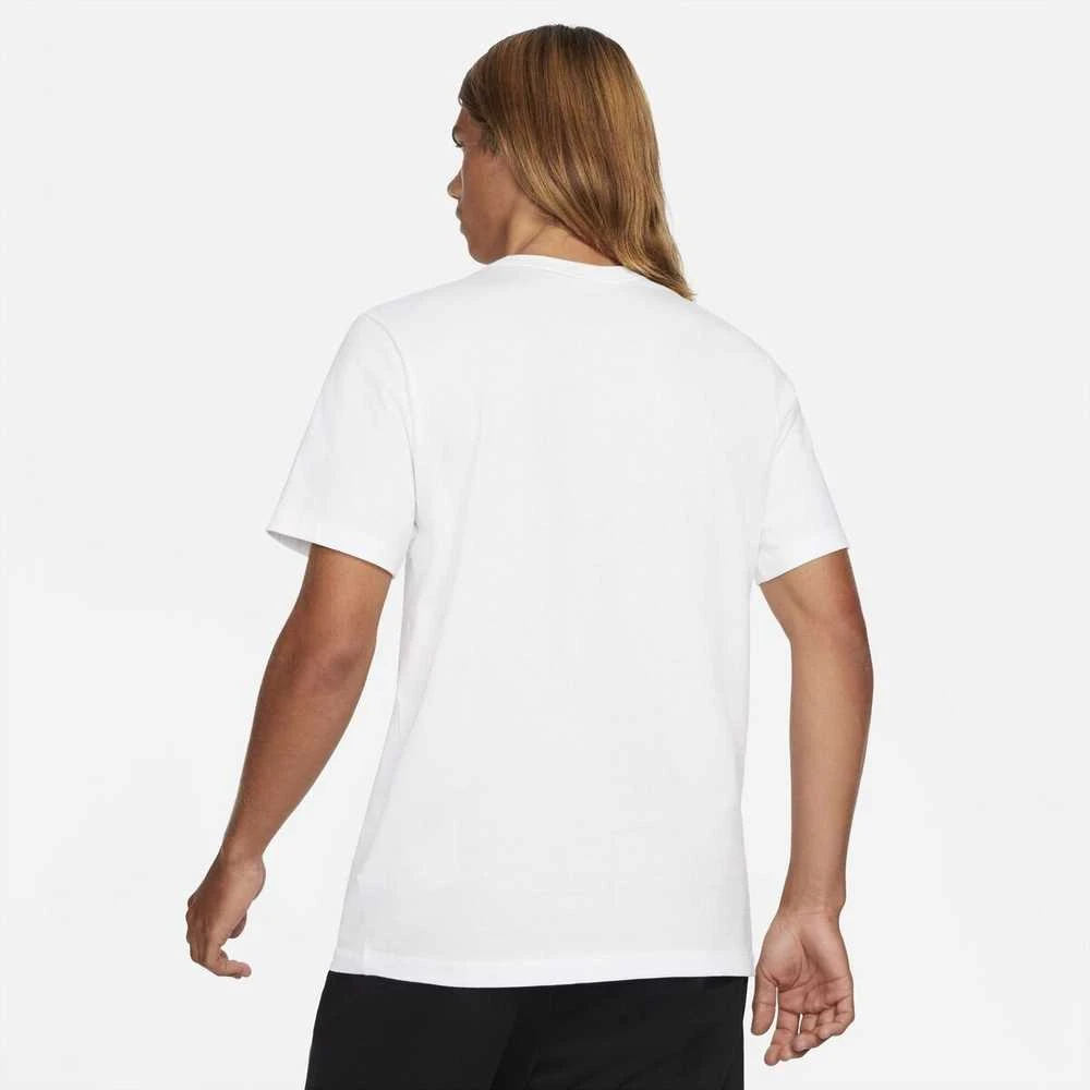 Nike Marškinėliai Vyrams Nsw Tee Icon Swoosh Baltas DC5094 100