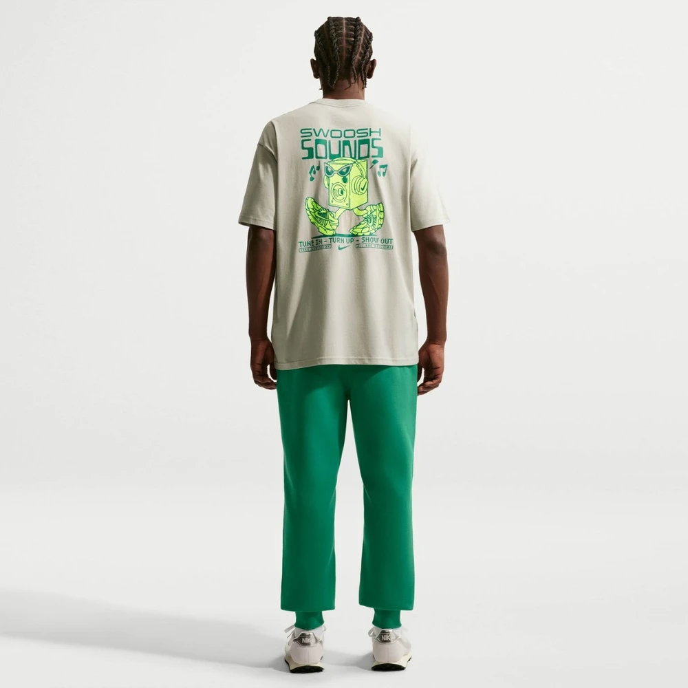 Nike Marškinėliai Vyrams U Nsw Tee Lse Swoosh Sounds Spruce FrogIH1369 304