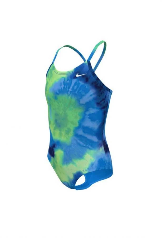 Nike Maudymosi Kostiumėlis Mergaitėms Nk G Tie Dye Crossback Mėlyna Colored NESSE763 338