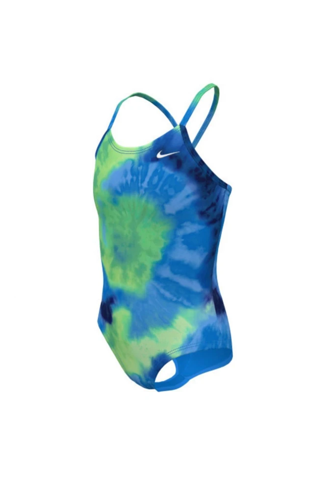 Nike Maudymosi Kostiumėlis Mergaitėms Nk G Tie Dye Crossback Mėlyna Colored NESSE763 338