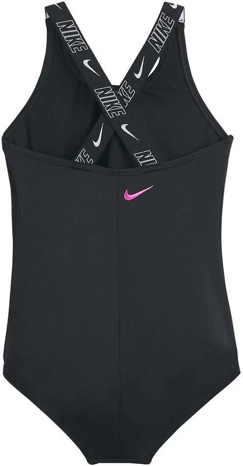 Nike Maudymosi Kostiumėlis Mergaitėms Nk G Lgo Tape Crossback Juodas NESSE726 001