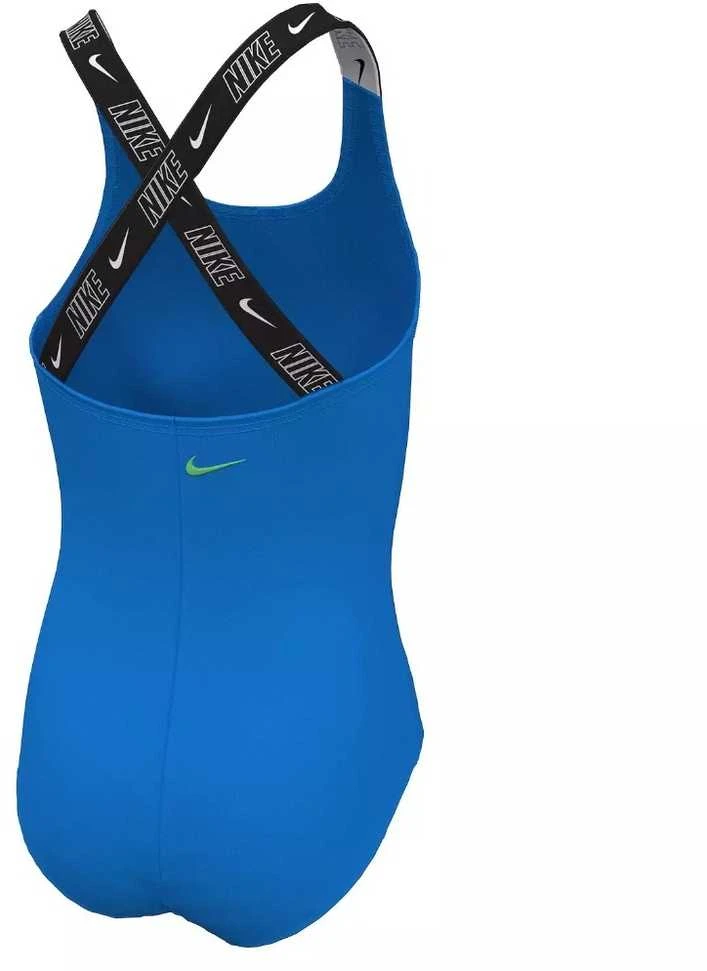 Nike Maudymosi Kostiumėlis Mergaitėms Nk G Lgo Tape Crossback Mėlyna NESSE726 458