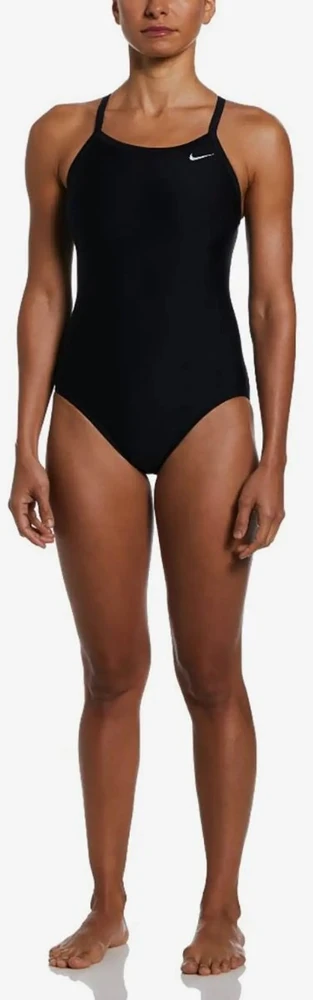 Nike Maudymosi Kostiumėlis Moterims Nk W Solid Recerback Juodas NESS7085 001