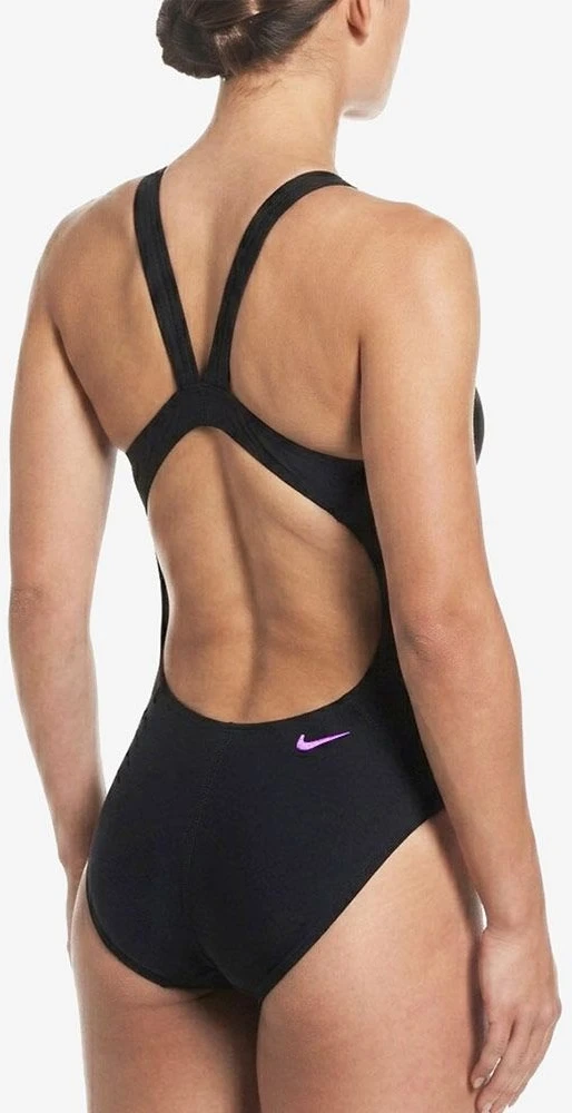Nike Maudymosi Kostiumėlis Moterims W S Logo Graphic Fastback Juodas NESSG018 569