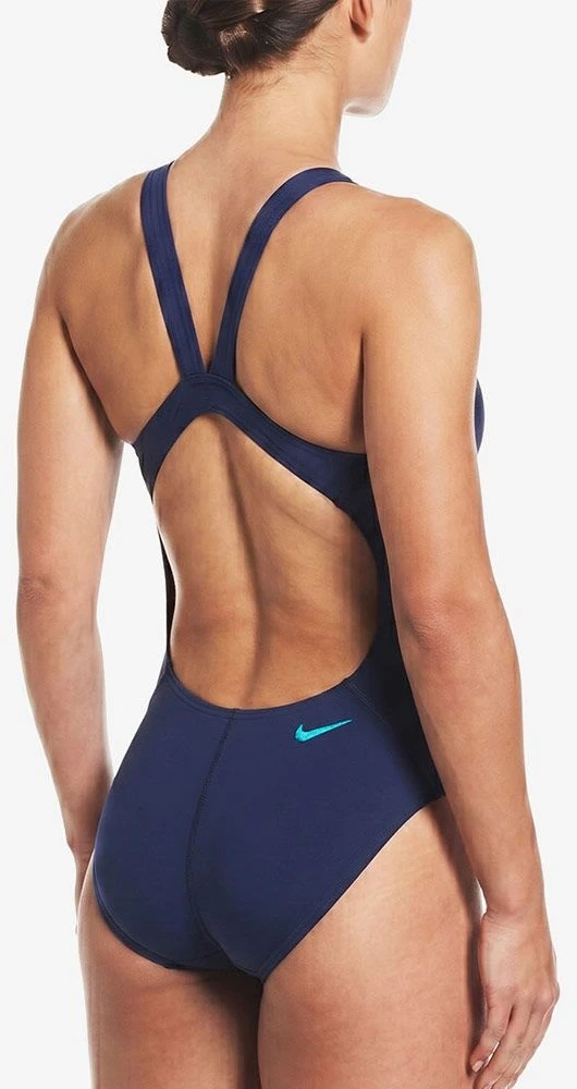 Nike Maudymosi Kostiumėlis Moterims W S Logo Graphic Fastback Mėlyna NESSG018 385
