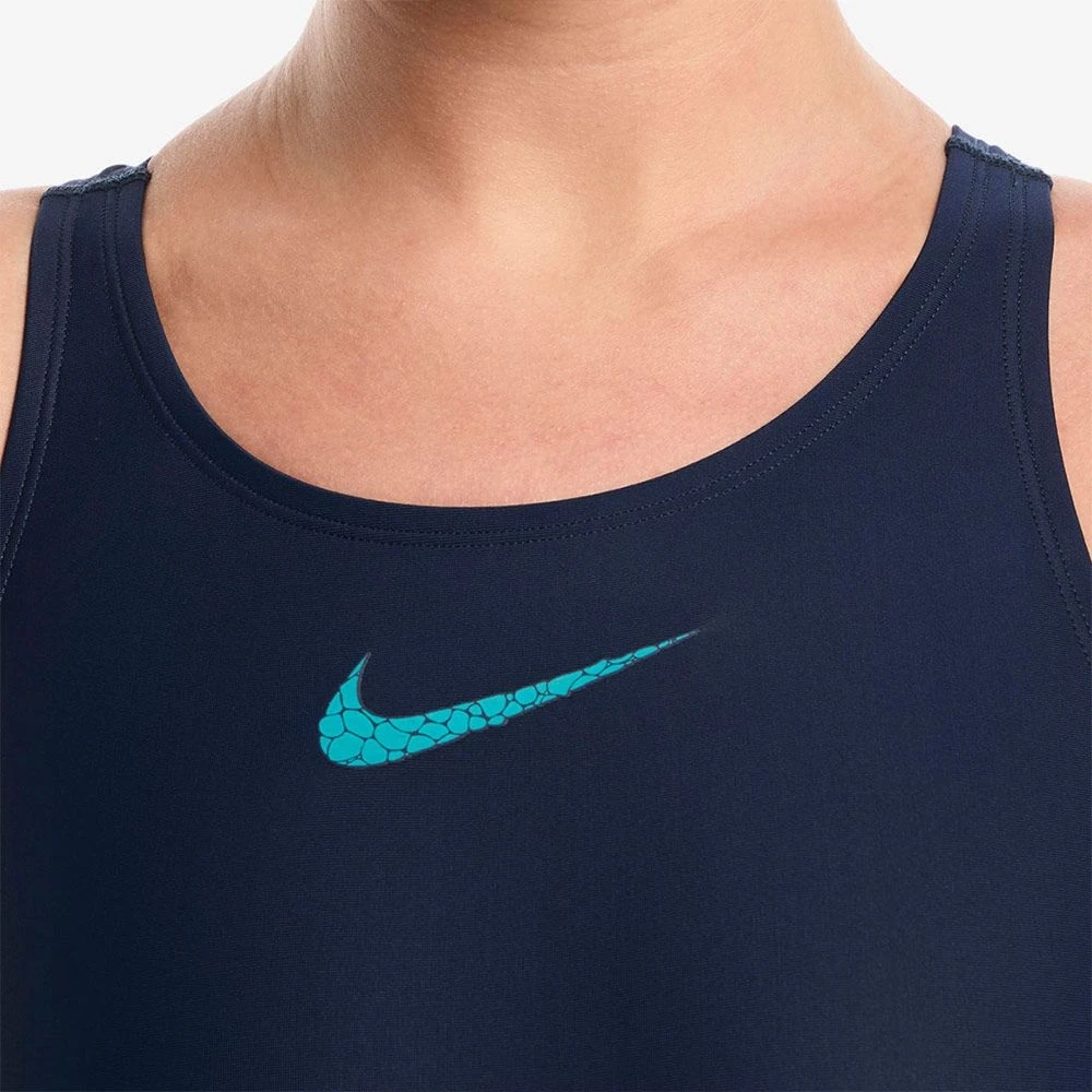 Nike Maudymosi Kostiumėlis Moterims W S Logo Graphic Fastback Mėlyna NESSG018 385