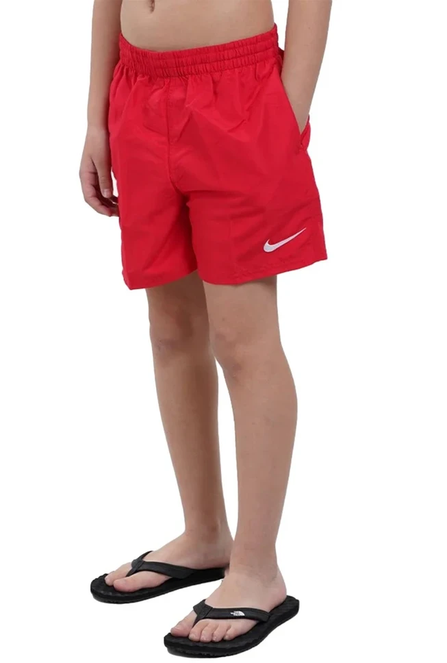Nike Maudymosi Šortai Paaugliams Nk B Ess 4'' Volley Short Raudona NESSB866 614
