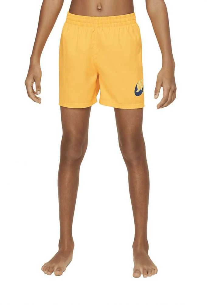 Nike Maudymosi Šortai Paaugliams Nk B Scribble 4'' Volley Short Geltona NESSE806 818