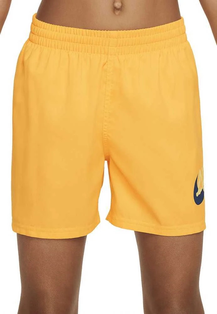 Nike Maudymosi Šortai Paaugliams Nk B Scribble 4'' Volley Short Geltona NESSE806 818