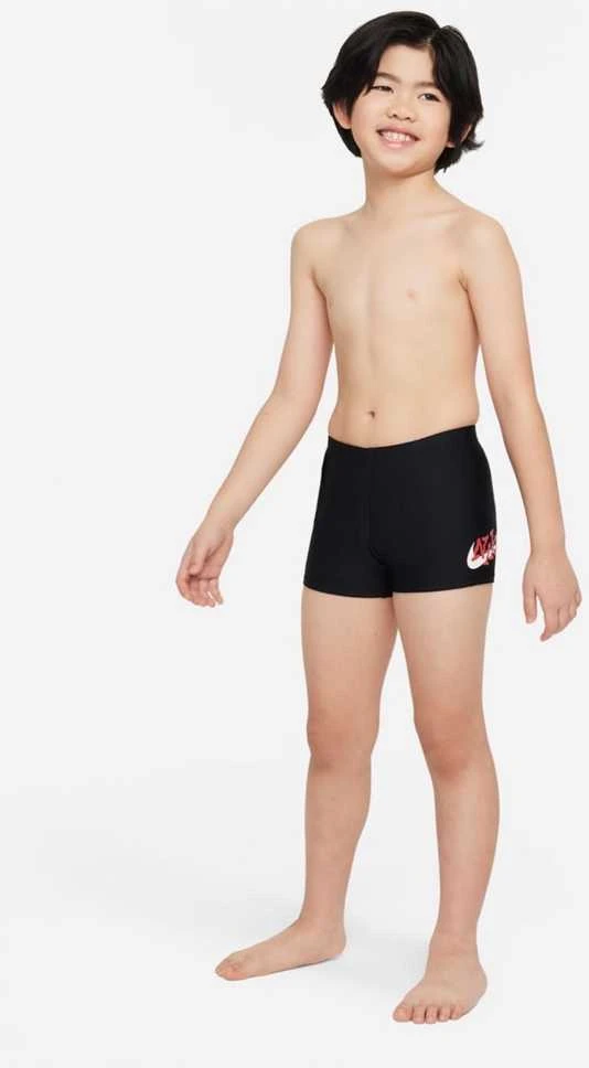 Nike Maudymosi Šortai Paaugliams Nk B Scribble Square Leg Juodas NESSE041 001