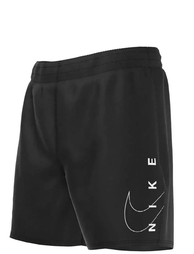 Nike Maudymosi Šortai Paaugliams Nk B Split Lgo 4'' Volley Short Juodas NESSC781 001