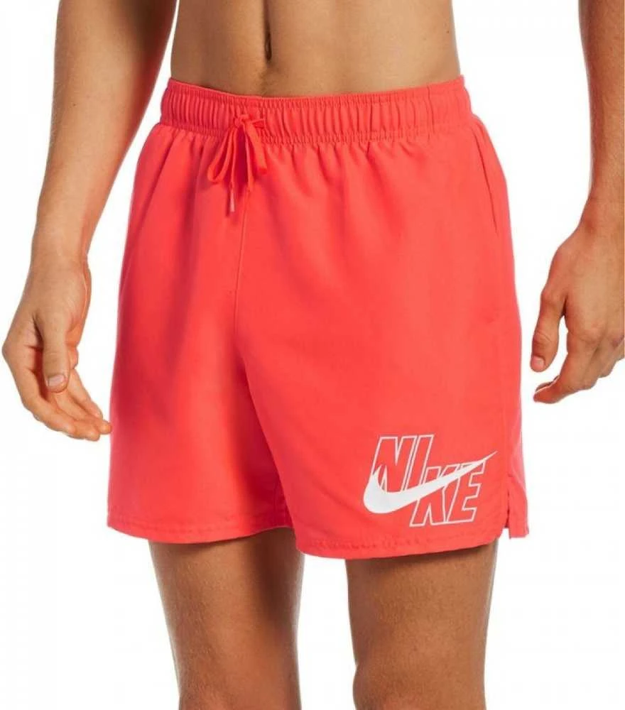 Nike Maudymosi Šortai Vyrams Logo Solid 5""In Short Raudona NESSA566 631