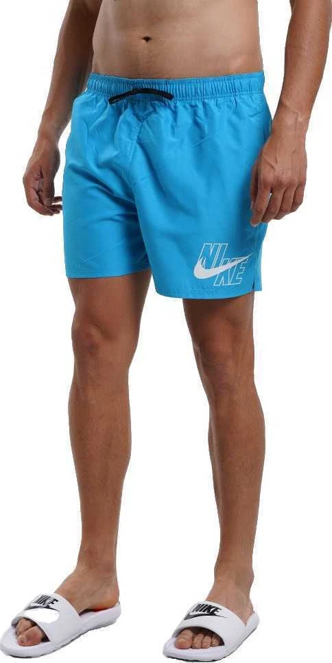 Nike Maudymosi Šortai Vyrams Logo Solid 5""In Short Mėlyna NESSA566 406