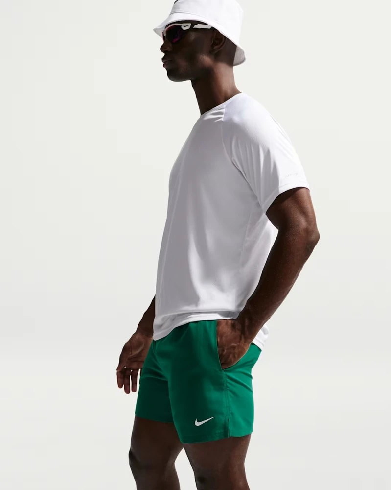 Nike Maudymosi Šortai Vyrams M Breaker Ess 5" Volley Short Žalias NESSF560 322