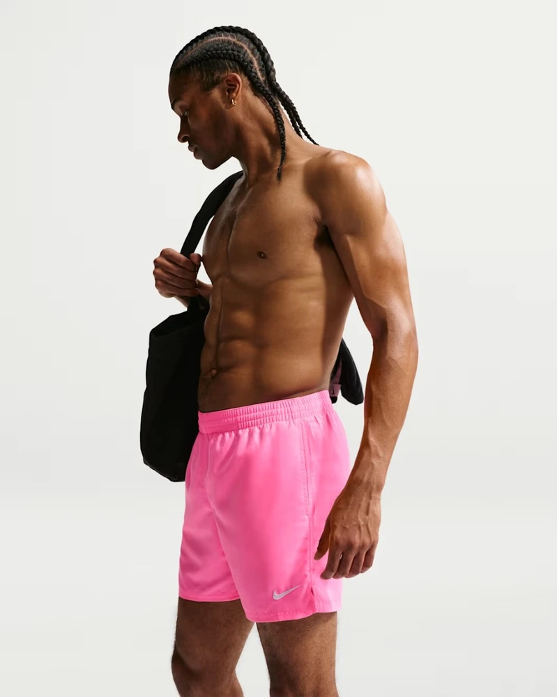 Nike Maudymosi Šortai Vyrams M Breaker Ess 5" Volley Short Rožinė NESSF560 663