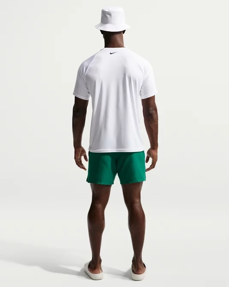 Nike Maudymosi Šortai Vyrams M Breaker Ess 5" Volley Short Žalias NESSF560 322