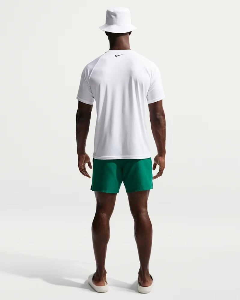 Nike Maudymosi Šortai Vyrams M Breaker Ess 5" Volley Short Žalias NESSF560 322