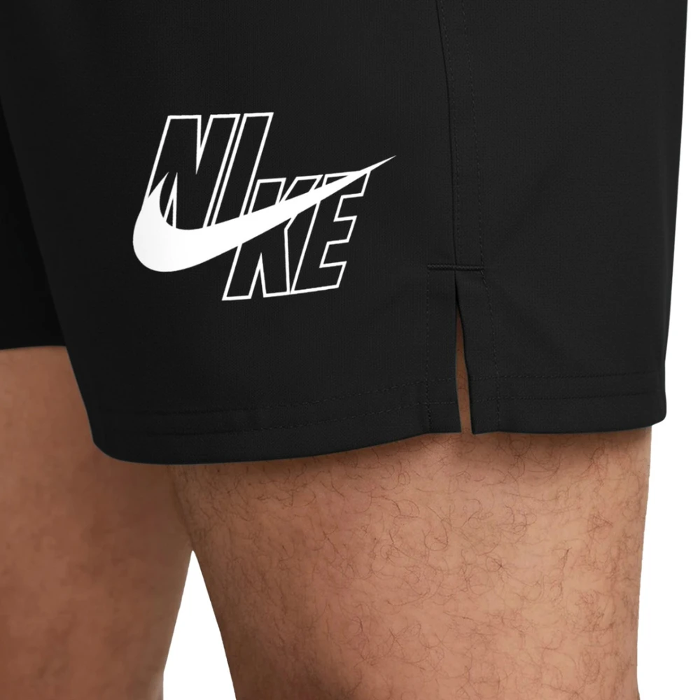 Nike Maudymosi Šortai Vyrams Nk M Logo 5" Volley Short Juodas NESSG574 001