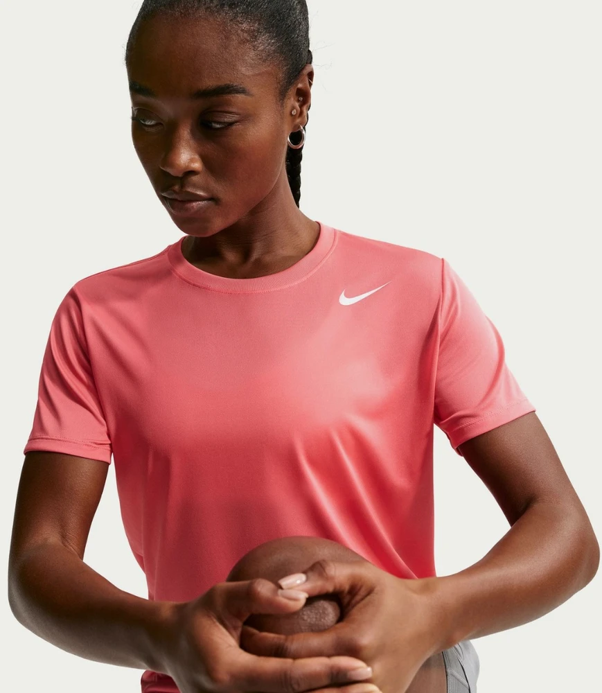 Nike Palaidinė Moterims W Nk Df Rlgd Ss Tee Coral DX0687 897