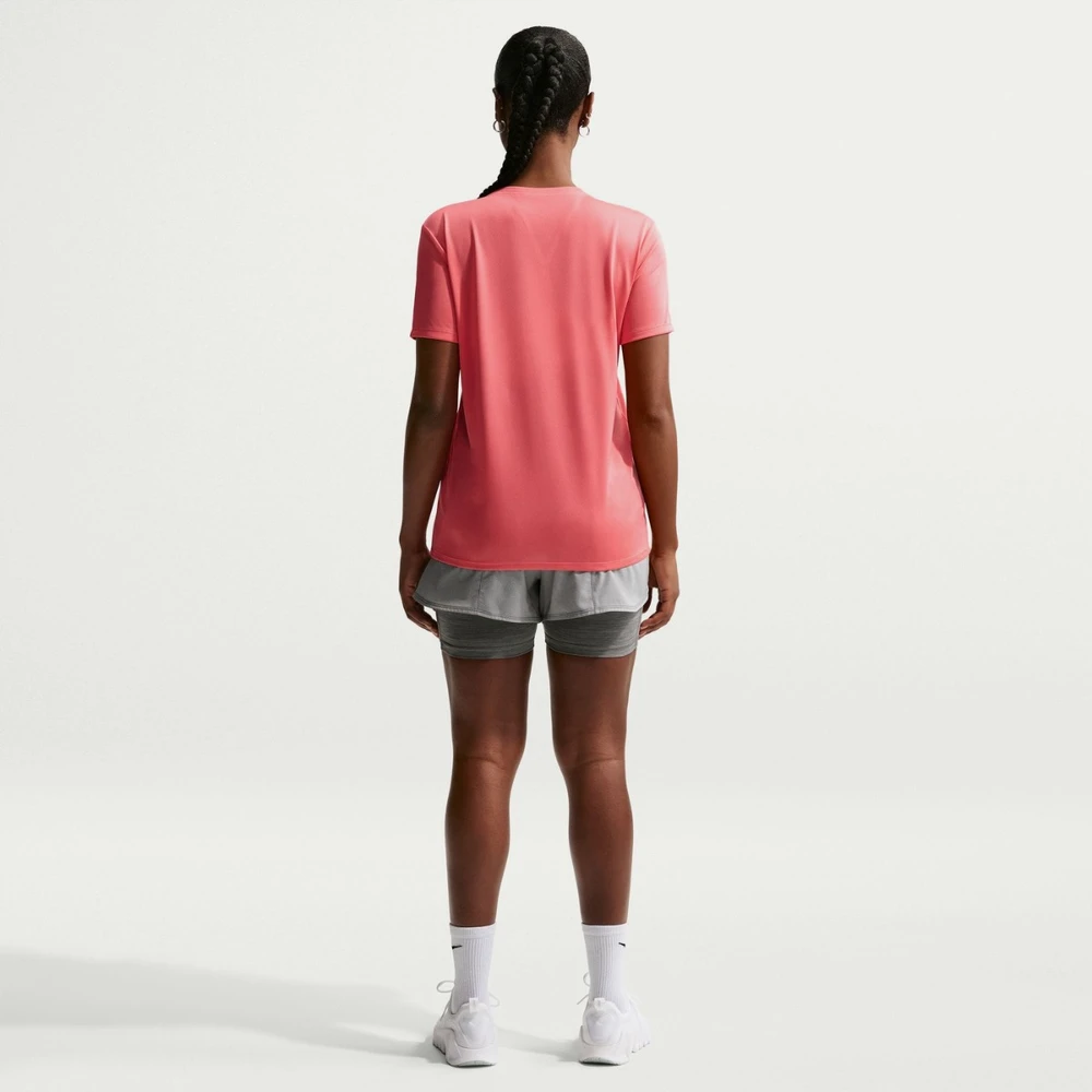 Nike Palaidinė Moterims W Nk Df Rlgd Ss Tee Coral DX0687 897