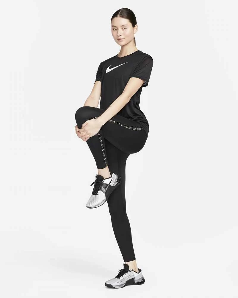 Nike Palaidinė Moterims W Nk Df Tee Rlgnd Hbr Juodas FQ4975 011