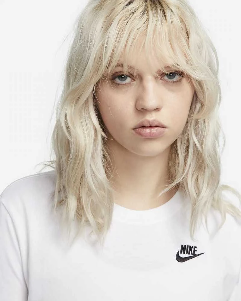 Nike Palaidinė Moterims W Nsw Club Ss Tee Baltas DX7902 100