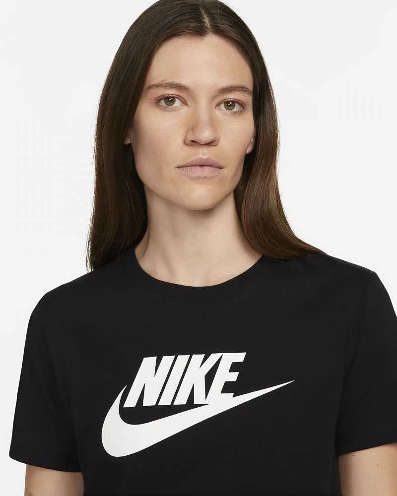 Nike Palaidinė Moterims W Nsw Club Ss Tee Icn Ftra Juodas DX7906 010